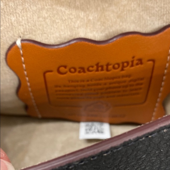 Coach Black Leather Crossbody Bag - Picture 7 of 7